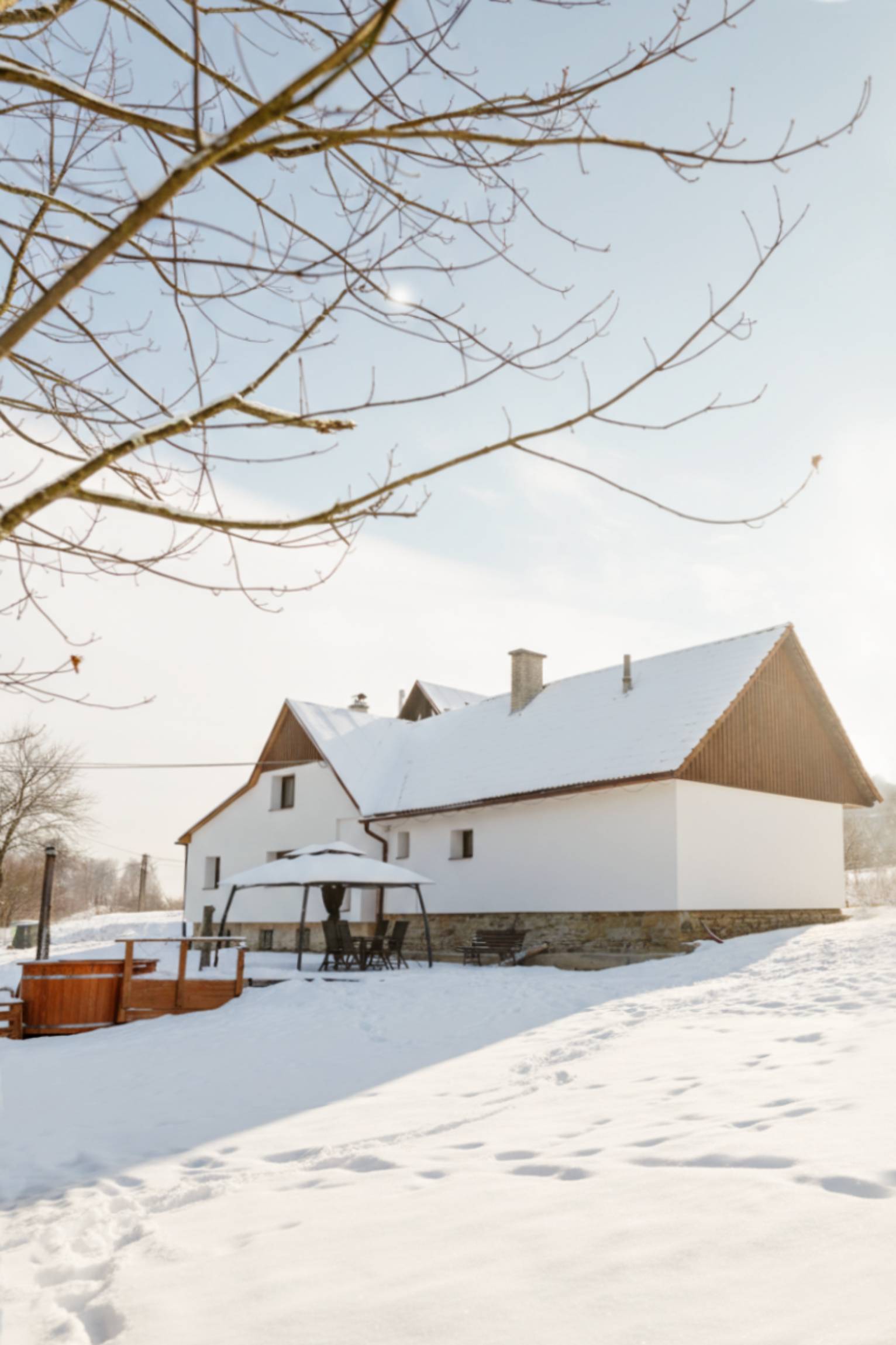 Chalupa U Trnky Valašsko - zahrada